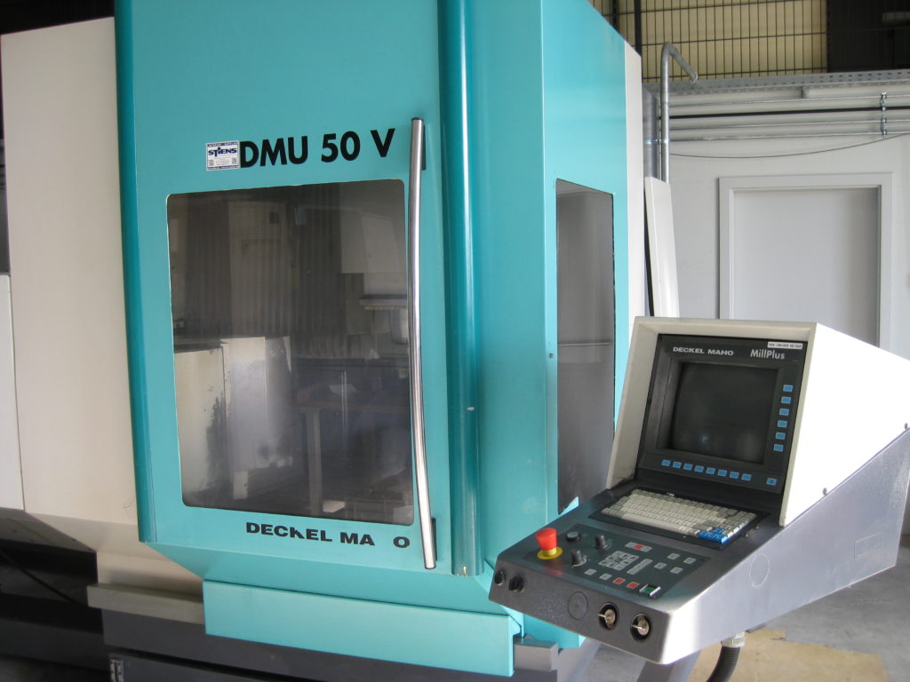 Maschinenpark DMU CNC Bearbeitungszeentrum